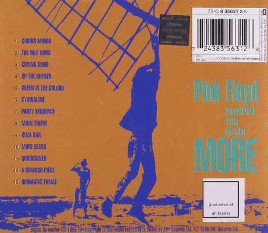 More soundtrack (Pink Floyd) [CD]