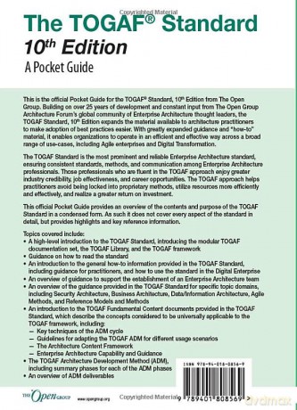 Togaf Standard 10th Ed Pocket Guide - Andrew Josey [KSIĄŻKA]