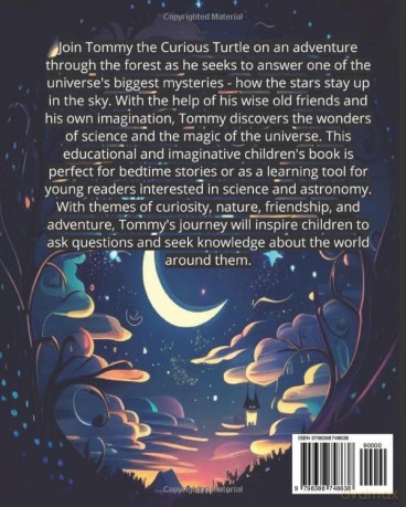 Tommy the Curious Turtle: How do the Stars Stay Up in the Sky - Ilya Pavlovsky [KSIĄŻKA]