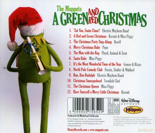 Muppets - A Green And Red Christmas soundtrack [CD]