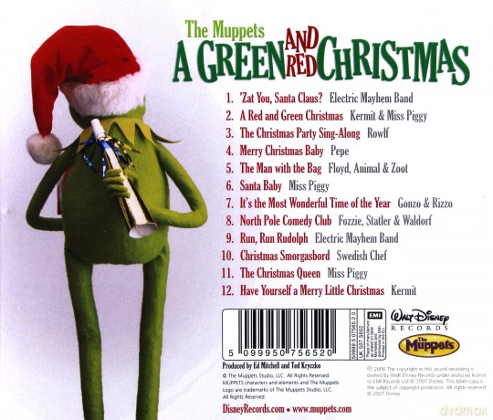 Muppets - A Green And Red Christmas soundtrack [CD]
