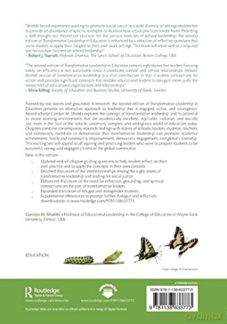 Transformative Leadership In Education - Carolyn M. Shields [KSIĄŻKA]