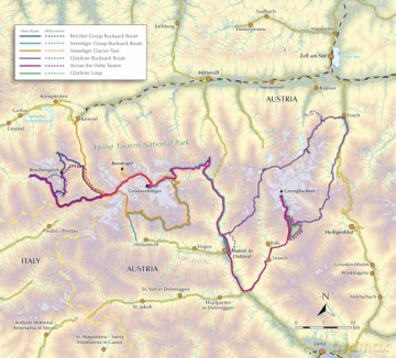 Trekking In Austrias Hohe Tauern - Allan Hartley [KSIĄŻKA]