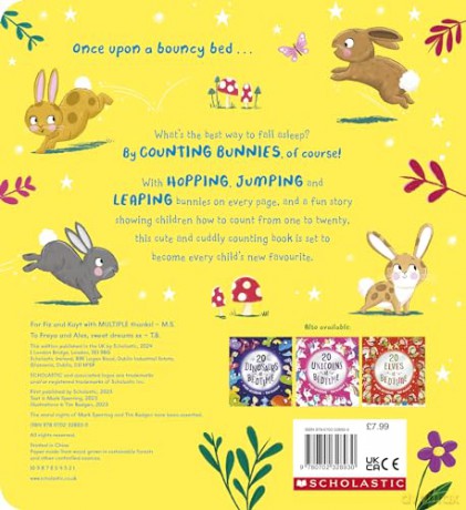 Twenty Bunnies At Bedtime - Mark Sperring [KSIĄŻKA]
