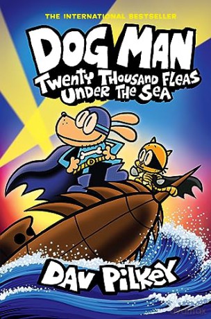 Twenty Thousand Fleas Under The Sea - Dav Pilkey [KSIĄŻKA]