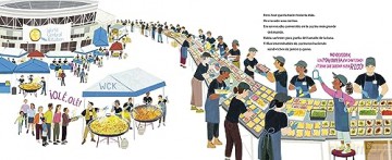 Un plato de esperanza (A Plate of Hope Spanish Edition): La inspiradora historia del chef José Andrés y World Central Kitchen - Erin Frankel [KSIĄŻKA]