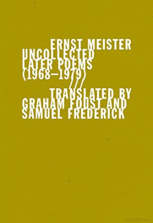 Uncollected Later Poems 19681979 [KSIĄŻKA]