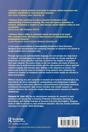 Understanding Research in Early Education: The relevance for the future of lessons from the past - Margaret M. Clark [KSIĄŻKA]
