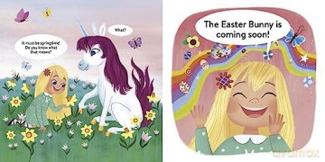 Uni The Unicorn Easter Bunny Helper - Am Krouse Rosenthal [KSIĄŻKA]