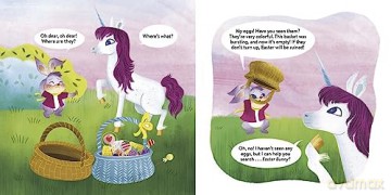 Uni The Unicorn Easter Bunny Helper - Am Krouse Rosenthal [KSIĄŻKA]