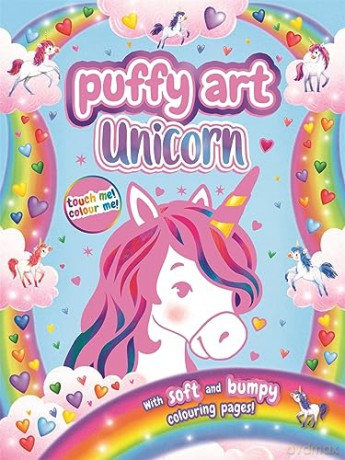 Unicorn Puffy Art [KSIĄŻKA]