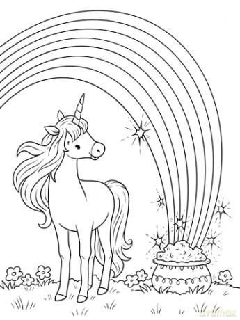 Unicorn Puffy Art [KSIĄŻKA]