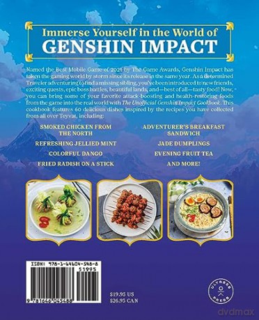 Unofficial Genshin Impact Cookbook - Kierra Sonderkerer [KSIĄŻKA]