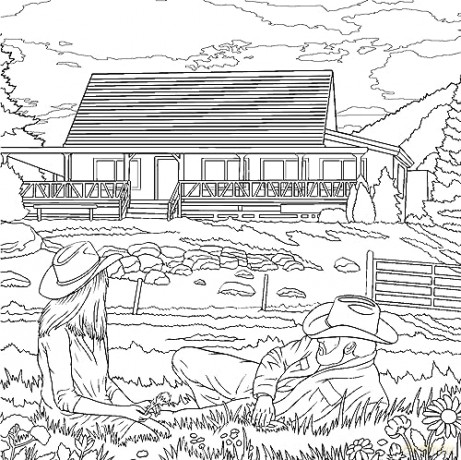 Unofficial Yellowstone Coloring Book [KSIĄŻKA]