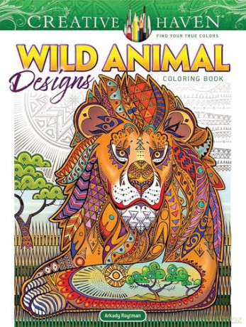 Untamed Designs Coloring Book - Arkady Roytman [KSIĄŻKA]