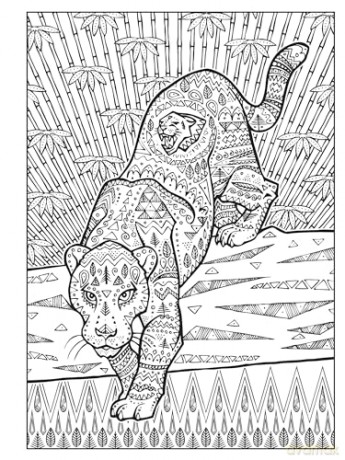Untamed Designs Coloring Book - Arkady Roytman [KSIĄŻKA]