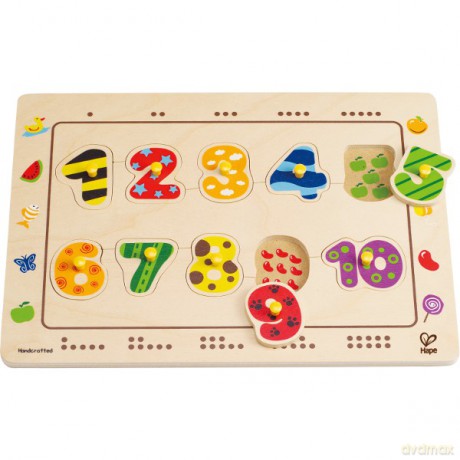 Hape Pierwsze Cyferki Puzzle [ZABAWKA]