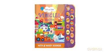 Vehicles 12 Button Sound Book - Laura Garner [KSIĄŻKA]