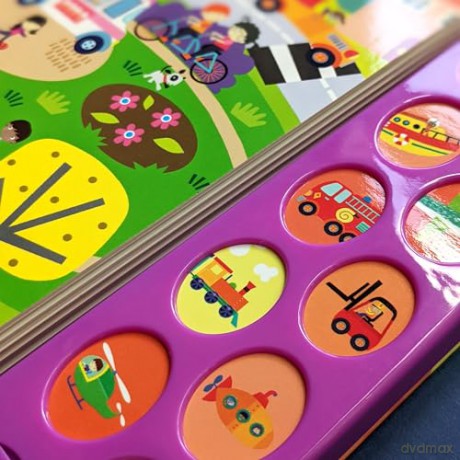 Vehicles 12 Button Sound Book - Laura Garner [KSIĄŻKA]