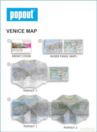 Venice Popout Map [KSIĄŻKA]