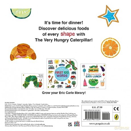 Very Hungry Caterpillar Eats Dinner - Eric Carle [KSIĄŻKA]