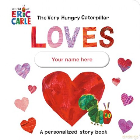 Very Hungry Caterpillar Loves Your Name - Eric Carle [KSIĄŻKA]
