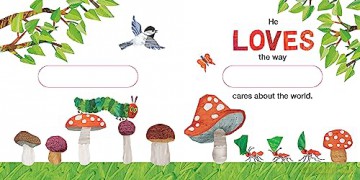 Very Hungry Caterpillar Loves Your Name - Eric Carle [KSIĄŻKA]