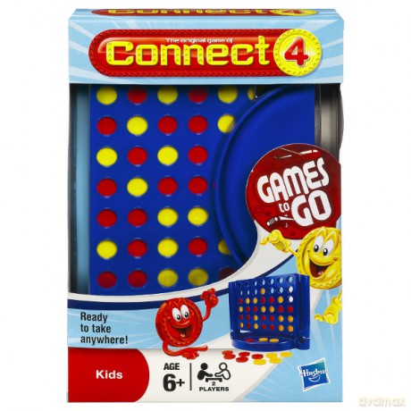 Hasbro Gra Connect 4 Podróżna [GRA]