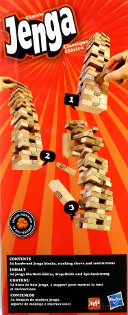 Hasbro Gra Zręcznościowa Klasyczna Jenga [GRA]