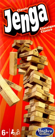 Hasbro Gra Zręcznościowa Klasyczna Jenga [GRA]