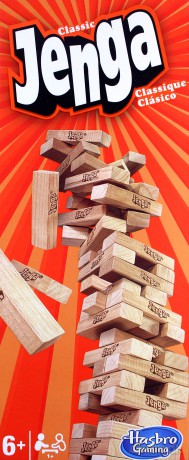 Hasbro Gra Zręcznościowa Klasyczna Jenga [GRA]