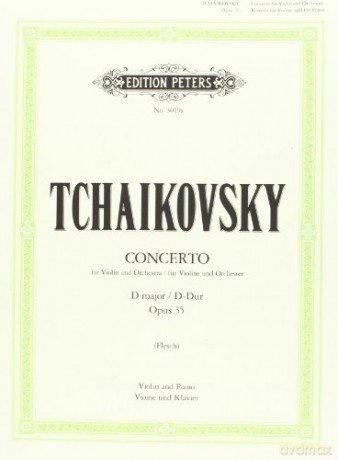 Violin Concerto In D Op 35 - Pyotr I Tchaikovsky [KSIĄŻKA]
