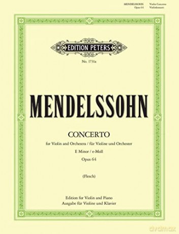 Violin Concerto In E Minor Op 64 - Felix Mendelssohn [KSIĄŻKA]