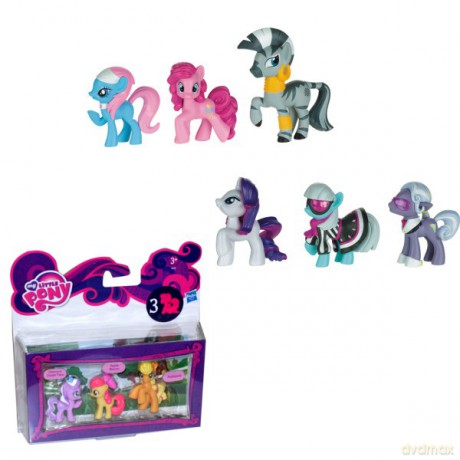 Hasbro My Little Pony Trójpak Mini Kucyków [FIGURKA]