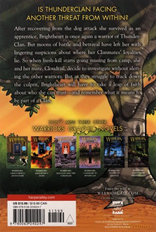 Warriors A Thief In Thund Pb - Erin Hunter [KSIĄŻKA]