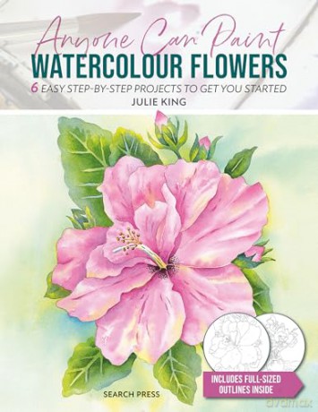 Watercolour Flowers - Julie King [KSIĄŻKA]