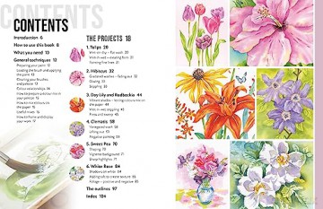 Watercolour Flowers - Julie King [KSIĄŻKA]