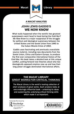 We Now Know Rethinking Cold War History - Scott Gilfillan [KSIĄŻKA]