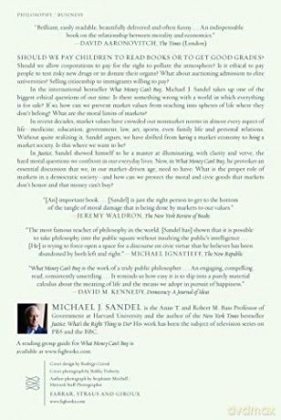 What Money Cant Buy - Michael J. Sandel [KSIĄŻKA]