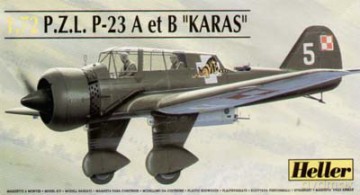 Heller P.Z.L. P23 Ab Karaś [FIGURKA]