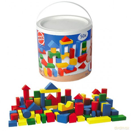 Heros Drewniane Klocki Babyblocks, 50 [KLOCKI]