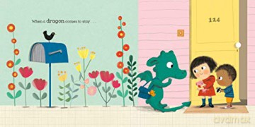 When A Dragon Comes To Stay - Caryl Hart [KSIĄŻKA]
