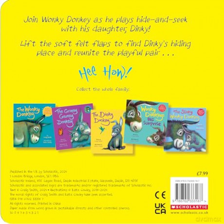 Wheres Dinky Donkey - Craig Smith [KSIĄŻKA]