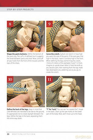 Whittling Little Folk - Harley Refsal [KSIĄŻKA]
