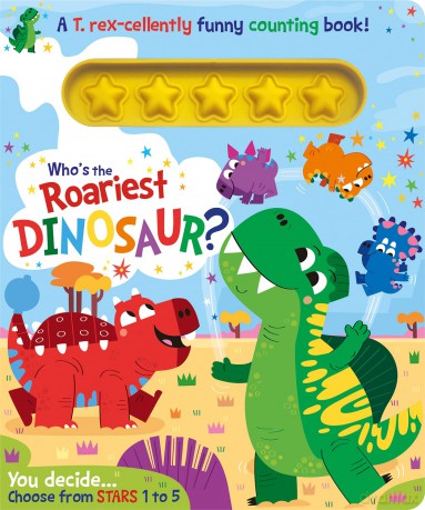 Whos The Roariest Dinosaur - Lou Treleaven [KSIĄŻKA]