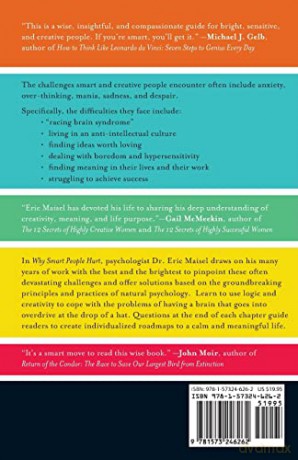 Why Smart People Hurt Guide Bright Sp - Eric Maisel [KSIĄŻKA]