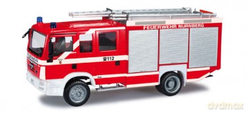 Herpa Man Tgm Hlf 2016 Fire [ZABAWKA]