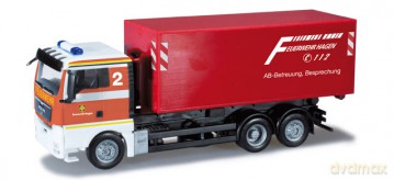 Herpa Man Tgx Xl Rolloff Container [ZABAWKA]