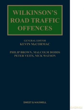 Wilkinsons Road Traffic Offences E31 - Philip Brown [KSIĄŻKA]