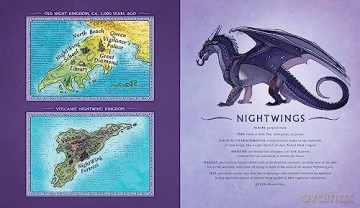 Wings Of Fire A Guide To/Dragon World - Tui T Sutherland [KSIĄŻKA]